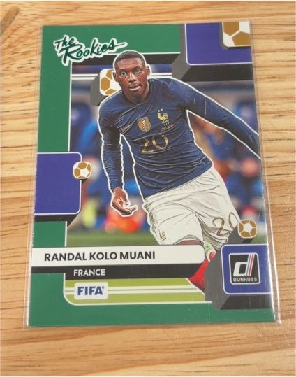 2022-23 Donruss Soccer The Rookies #19 Randal Kolo Muani — front