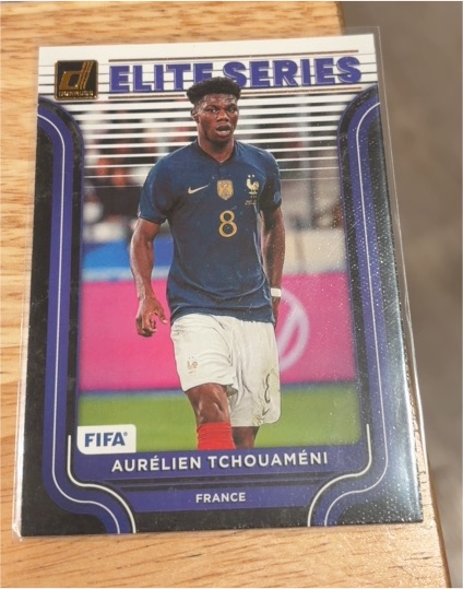 2022-23 Donruss Elite Series #13 Aurélien Tchouaméni — front