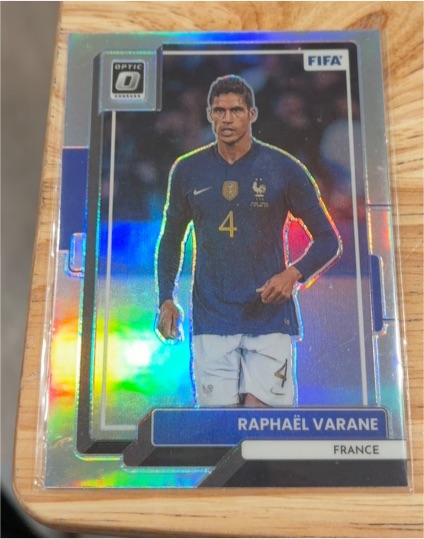 2022-23 Panini Donruss Optic #54 Raphaël Varane — front