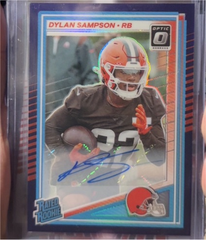 2025 Panini Donruss Optic #238 Dylan Sampson — front