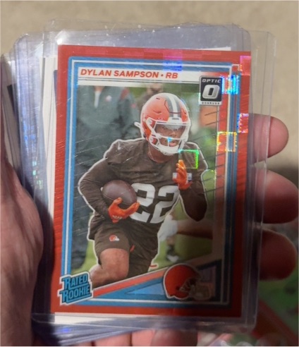 2025 Panini Donruss Optic #238 Dylan Sampson — front