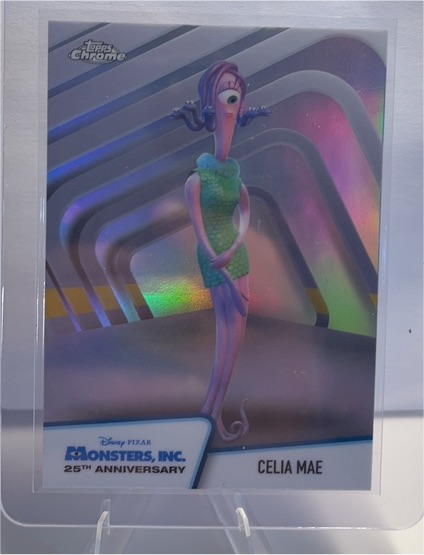 2026 Topps Chrome Disney #MI-6 Celia Mae Monsters Inc. 25th Anniversary — front