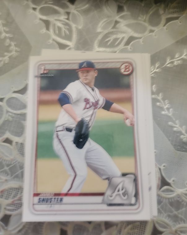 2020 Bowman Draft #BD-16 Jared Shuster — front