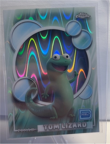 2026 Topps Chrome Disney Pixar #114 Tom Lizard — front