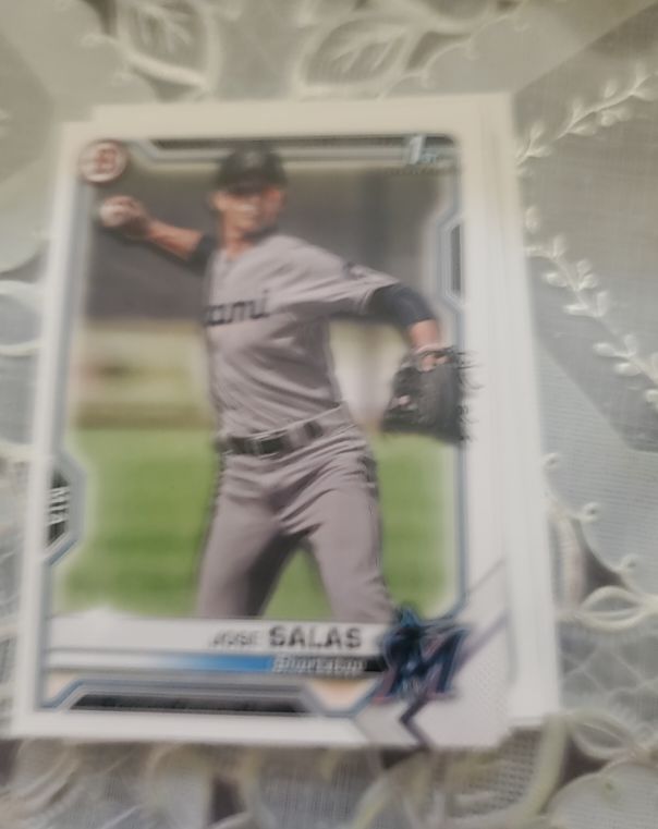 2021 Bowman Draft #BD-169 Jose Salas — front
