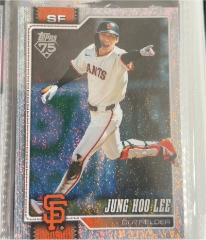 2026 Topps Series 2 #541 Jung Hoo Lee — front