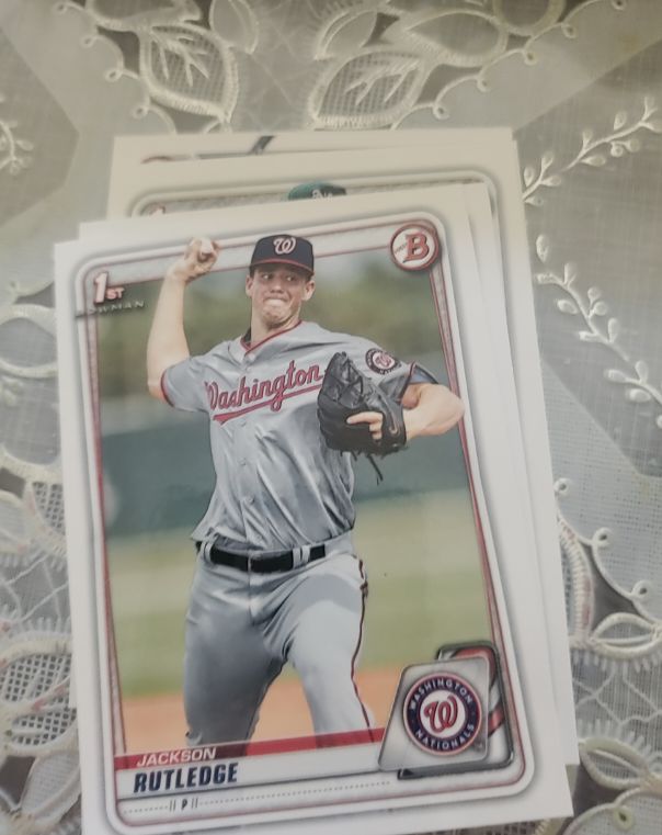 2020 Bowman Paper Prospects #BP-91 Jackson Rutledge — front