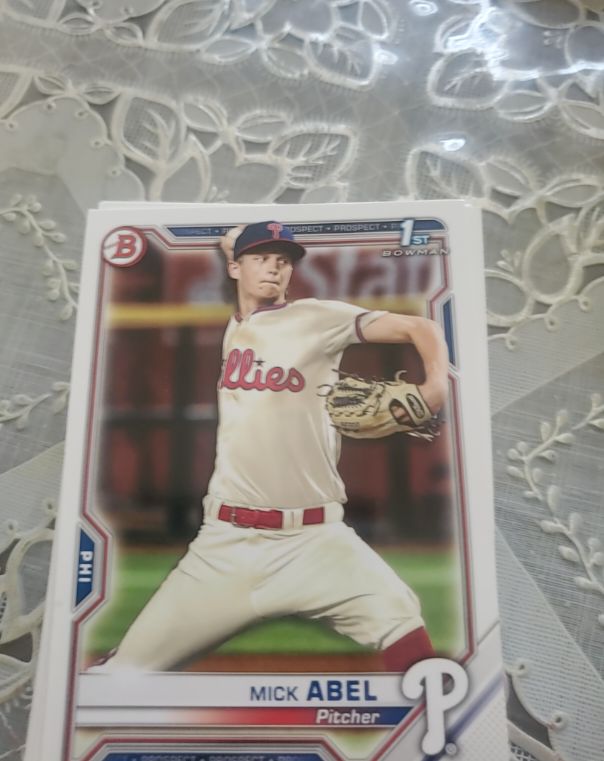 2021 Bowman #BP-42 Mick Abel — front