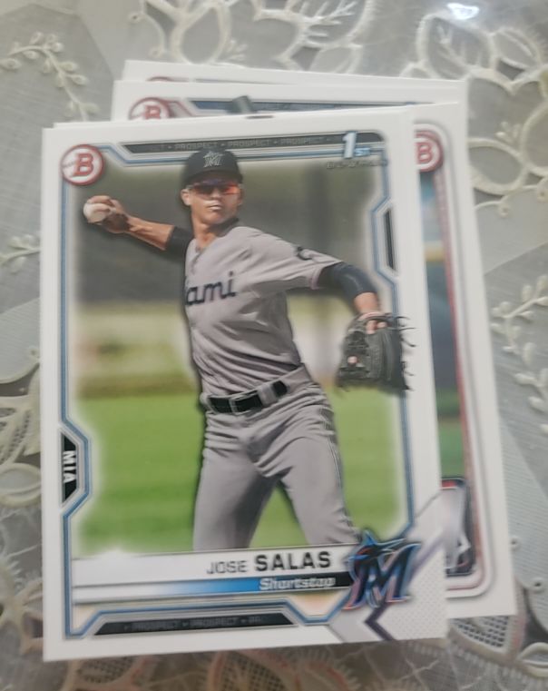2021 Bowman #BP-110 Jose Salas — front
