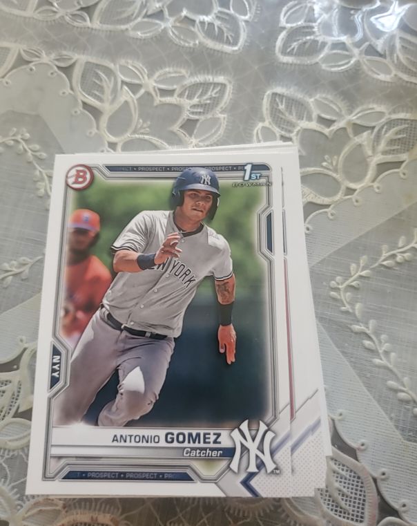 2021 Bowman Prospects #BP-82 Antonio Gomez — front