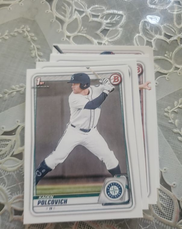 2020 Bowman Draft 1st #BD-18 Kaden Polcovich — front