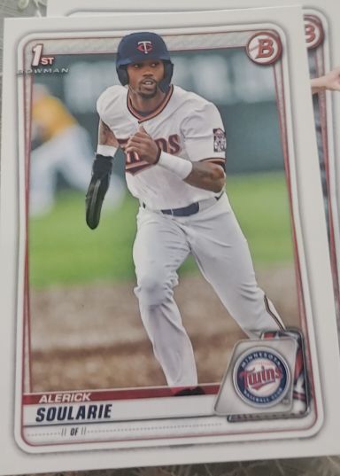 2020 Bowman Draft #BD-94 Alerick Soularie — front