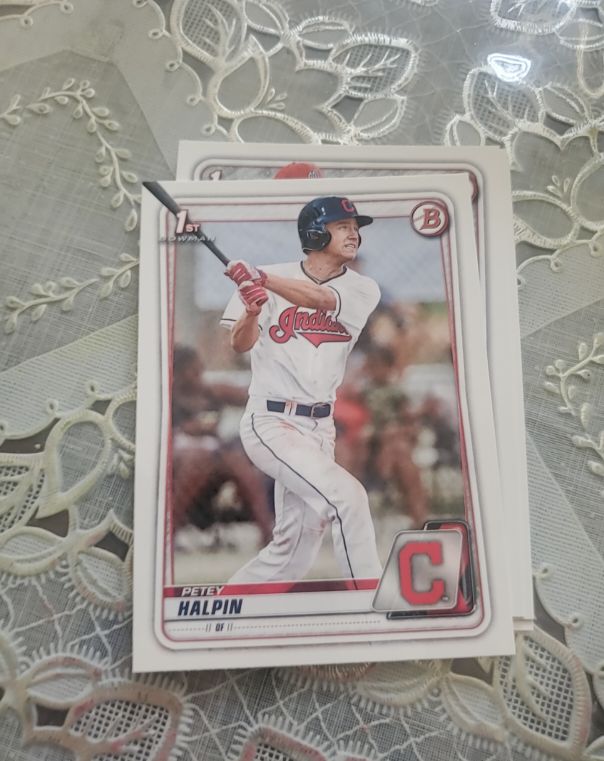 2020 Bowman Draft #BD-69 Petey Halpin — front