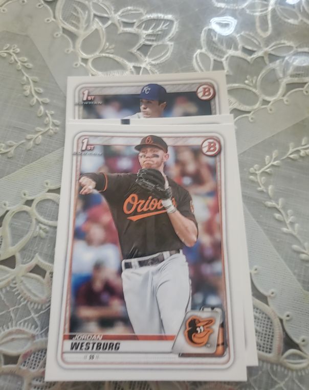 2020 Bowman Draft #BD-111 Jordan Westburg — front