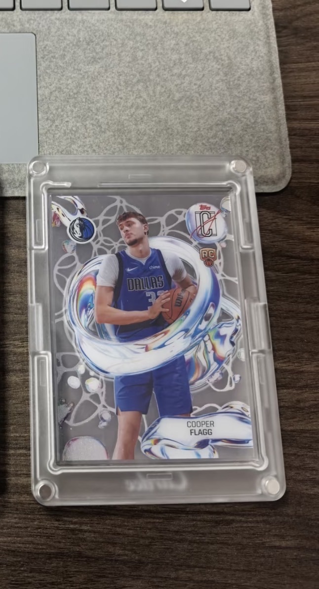 2024-25 Topps Chrome #01 Cooper Flagg — front
