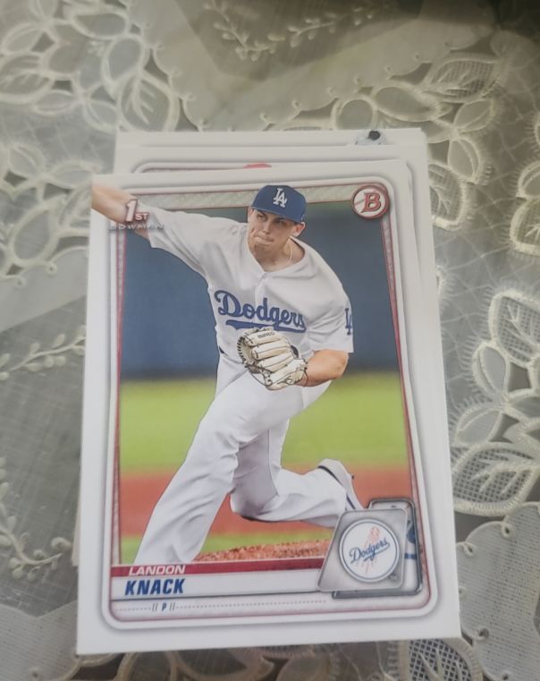2020 Bowman Draft #BD-52 Landon Knack — front