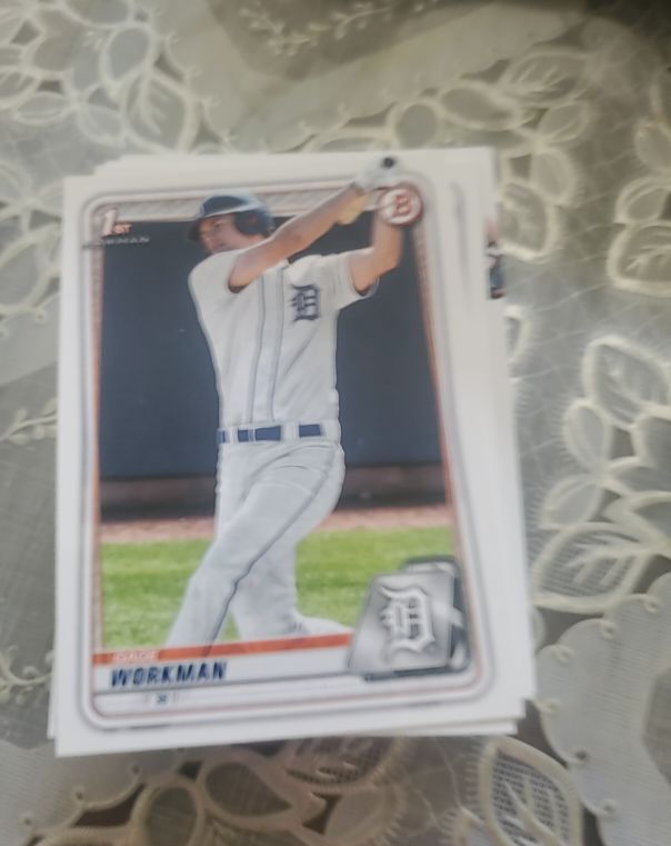 2020 Bowman Draft #BD-33 Gage Workman — front