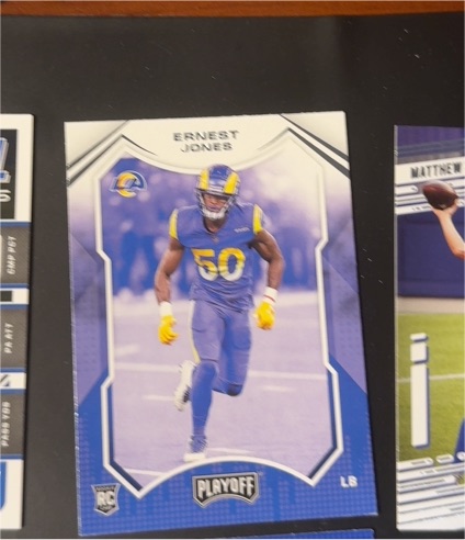 2021 Panini Playoff #283 Ernest Jones — front