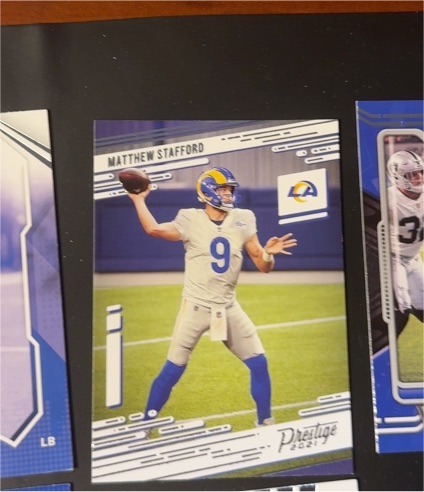 2021 Panini Prestige #97 Matthew Stafford — front