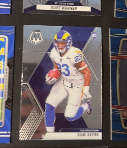 2022 Panini Mosaic Football #109 Cam Akers Los Angeles Rams — front