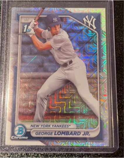 2024 Bowman Chrome #BCP-79 George Lombard Jr. — front