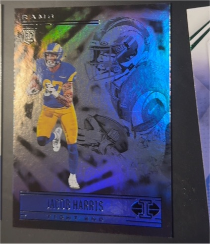 2021 Panini Illusions #96 Jacob Harris — front
