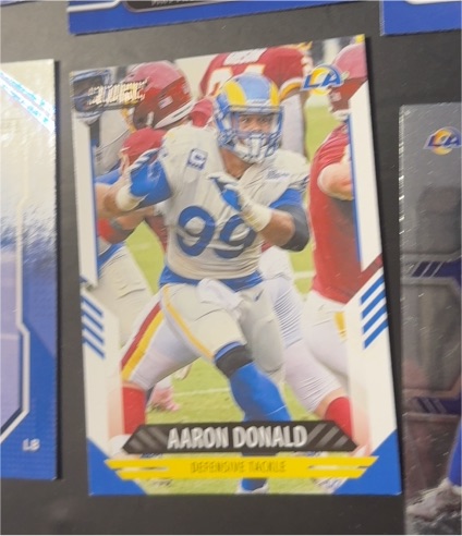 2021 Panini Score #255 Aaron Donald — front