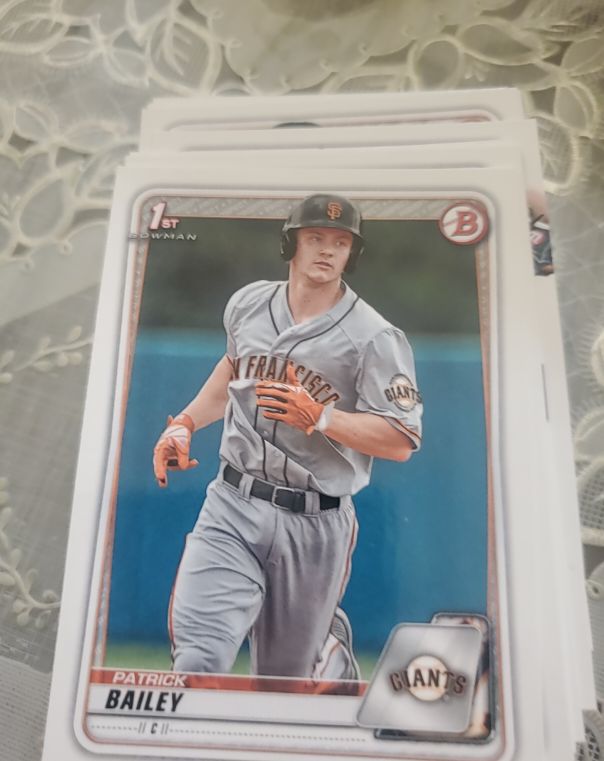 2020 Bowman Draft #BD-146 Patrick Bailey — front