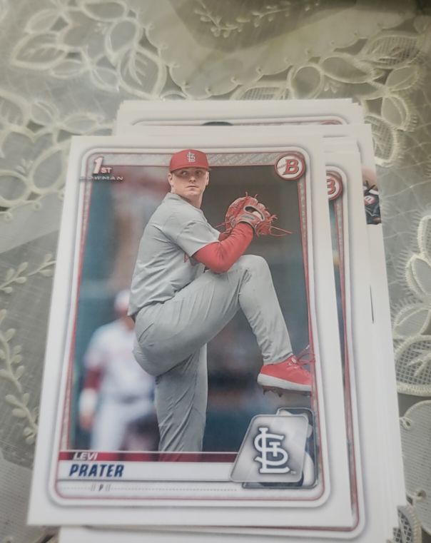 2020 Bowman Draft 1st Edition #BD-125 Levi Prater — front