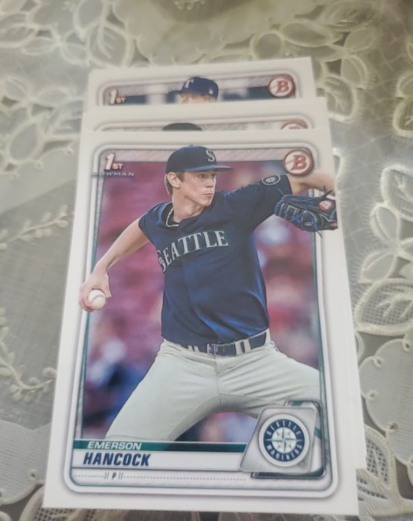 2020 Bowman Draft 1st Edition #BD-12 Emerson Hancock — front
