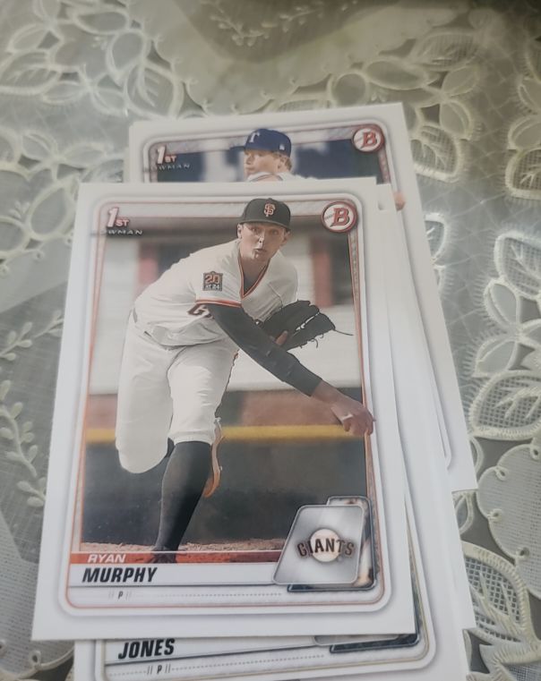 2020 Bowman Draft #BD-166 Ryan Murphy — front