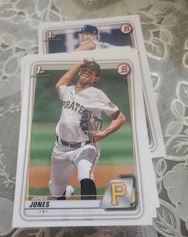 2020 Bowman Draft #BD-70 Jared Jones — front