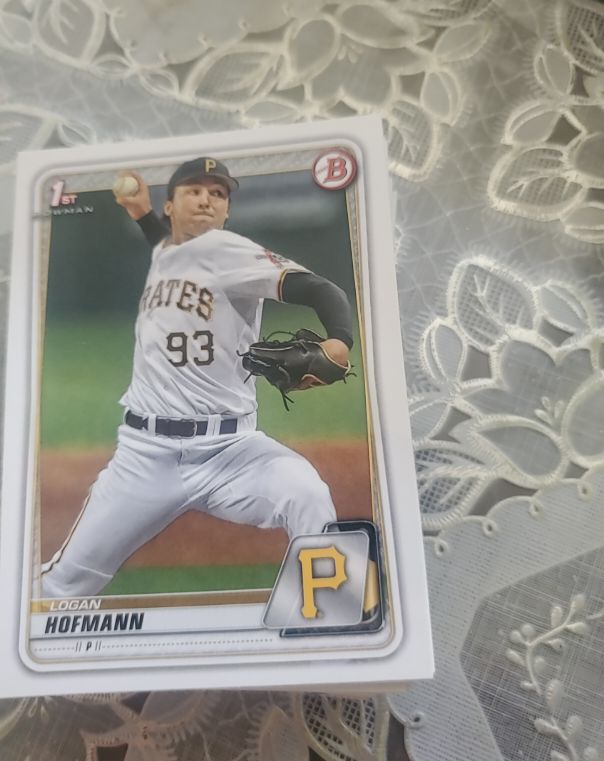 2020 Bowman Draft #BD-160 Logan Hofmann — front
