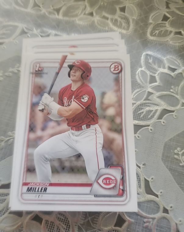 2020 Bowman Draft #BD-116 Jackson Miller — front
