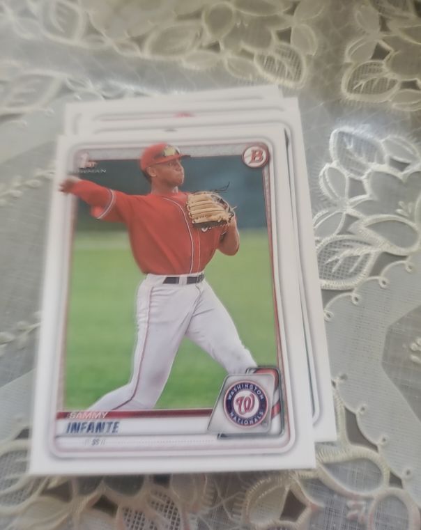 2020 Bowman Draft 1st Edition #BD-48 Sammy Infante — front