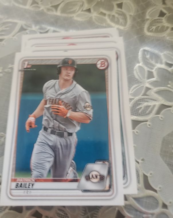 2020 Bowman Draft #BD-146 Patrick Bailey — front