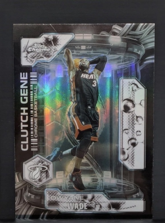 2025-26 Topps Chrome Update #CG-21 Dwyane Wade Clutch Gene — front