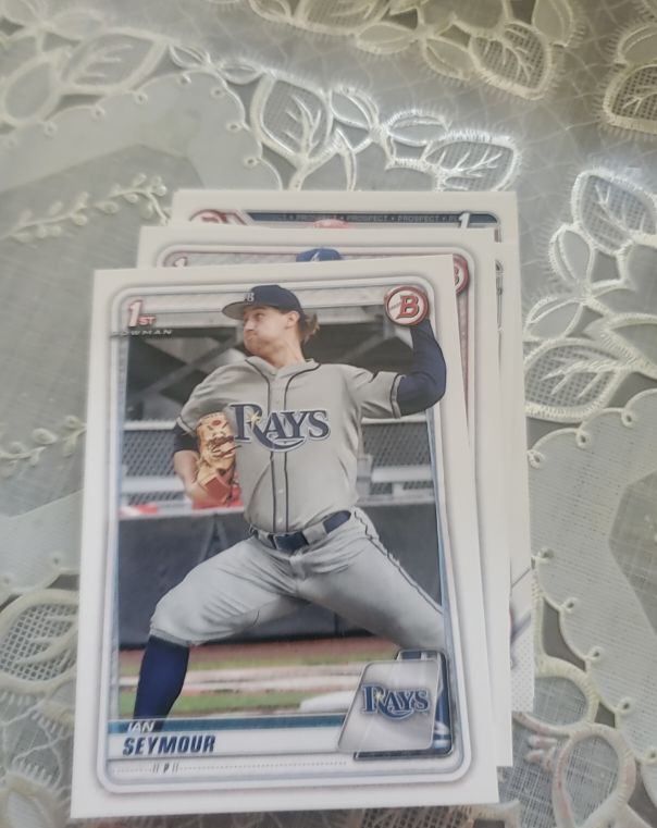 2020 Bowman Draft #BD-96 Ian Seymour — front