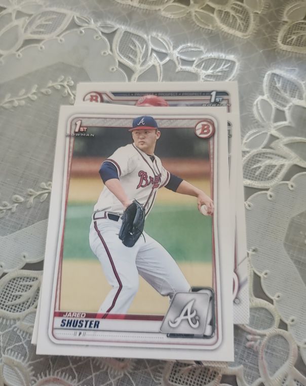 2020 Bowman Draft #BD-16 Jared Shuster — front