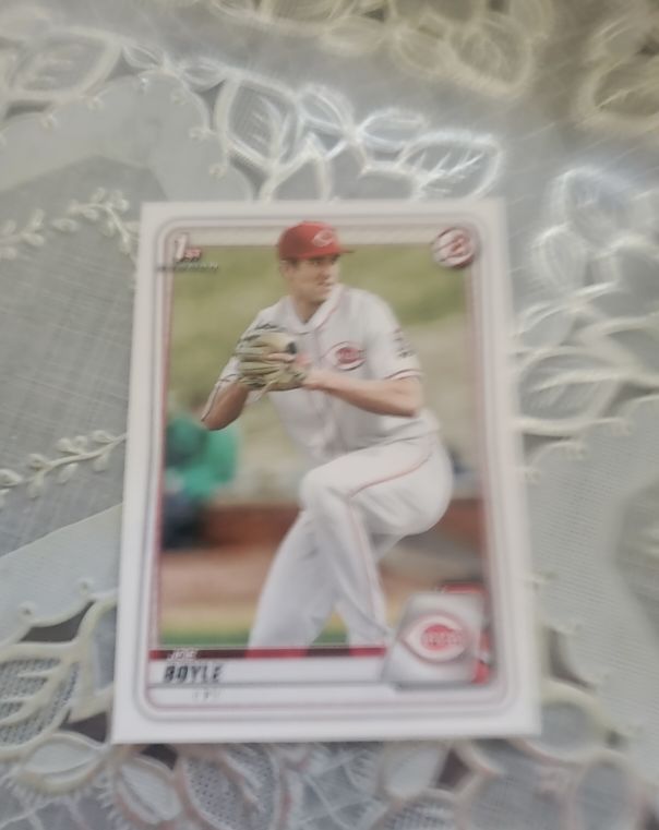 2020 Bowman Draft #BD-165 Joe Boyle — front