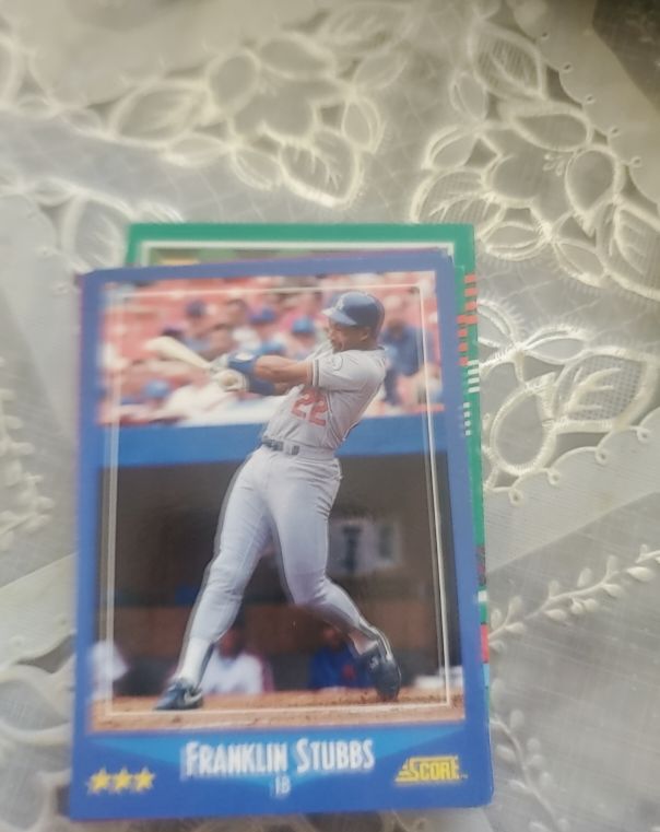 1988 Score #147 Franklin Stubbs — front