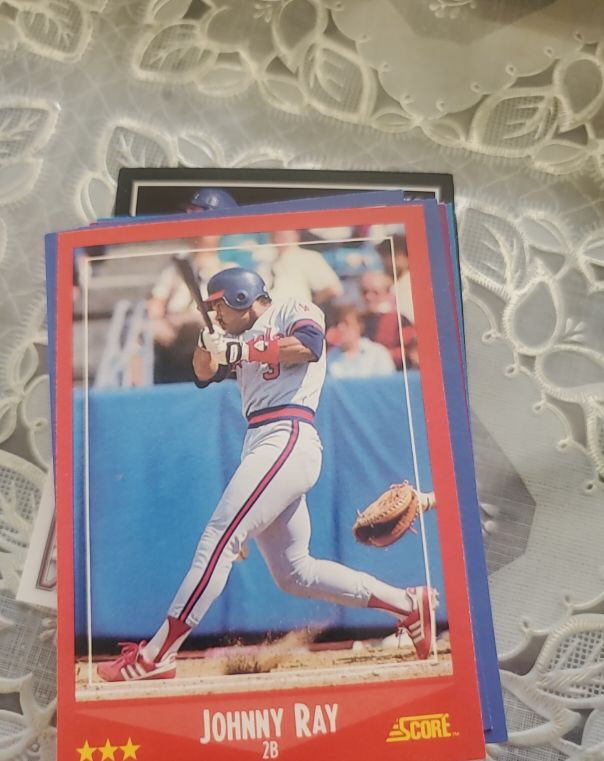 1988 Score #254 Johnny Ray — front