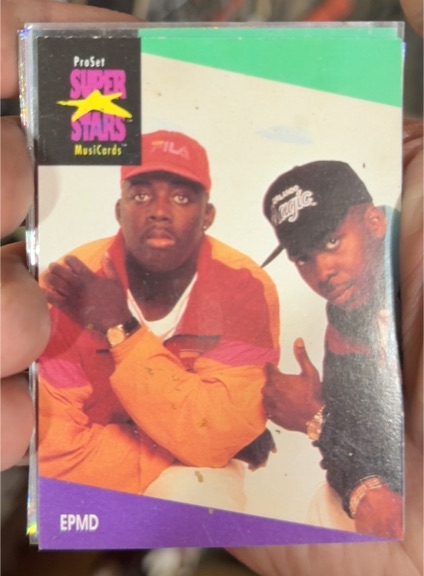 1991 ProSet Super Stars MusiCards #118 EPMD — front