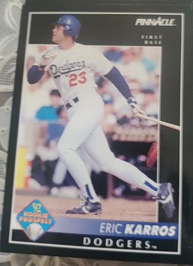 1992 Pinnacle #256 Eric Karros — front