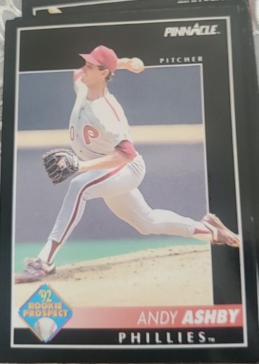 1992 Pinnacle #265 Andy Ashby — front
