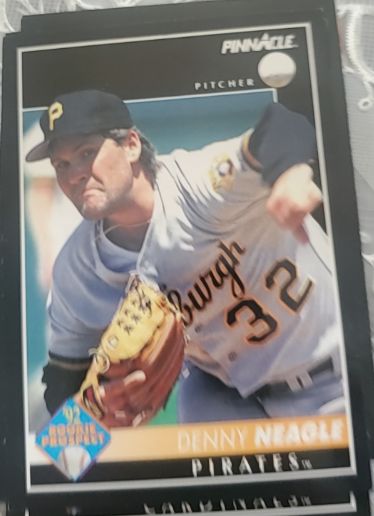 1992 Pinnacle #556 Denny Neagle — front