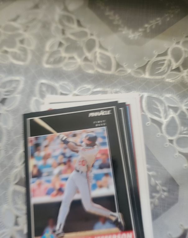 1992 Pinnacle #171 Chipper Jones — front