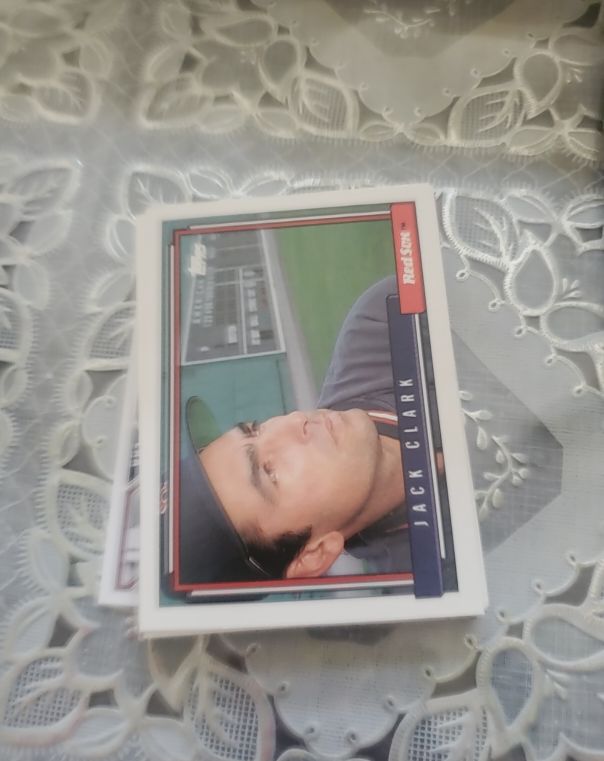 1992 Topps #207 Jack Clark — front