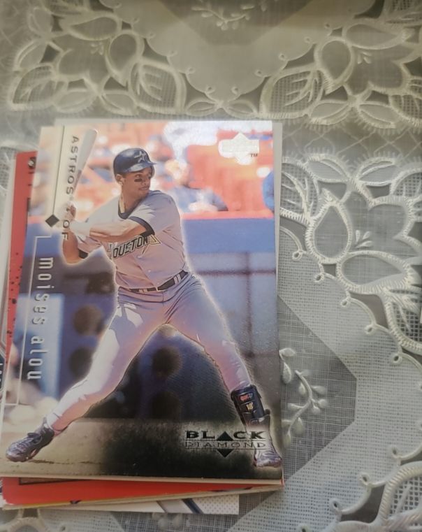 1999 Upper Deck Black Diamond #36 Moises Alou — front