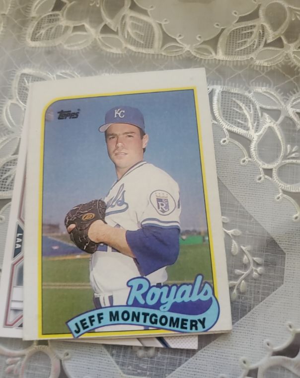 1989 Topps #116 Jeff Montgomery — front